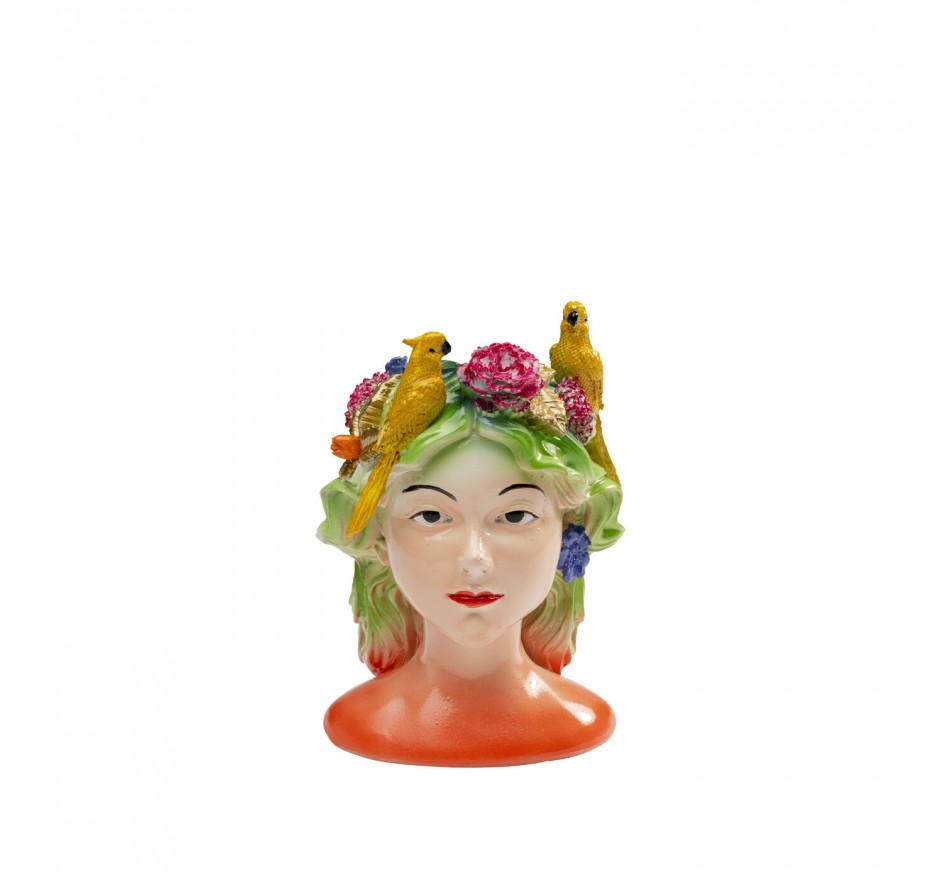 Kandelaar papegaaien vrouw Kare Design