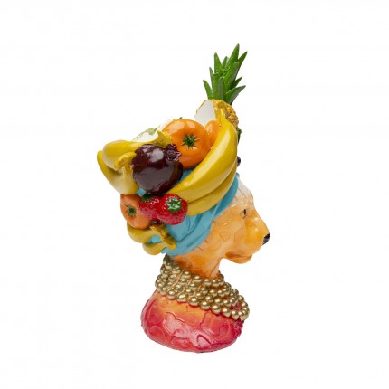 Vaas fruitige katachtige 28cm Kare Design