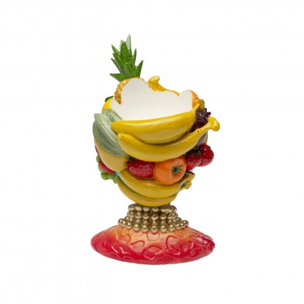 Vaas fruitige katachtige 28cm Kare Design