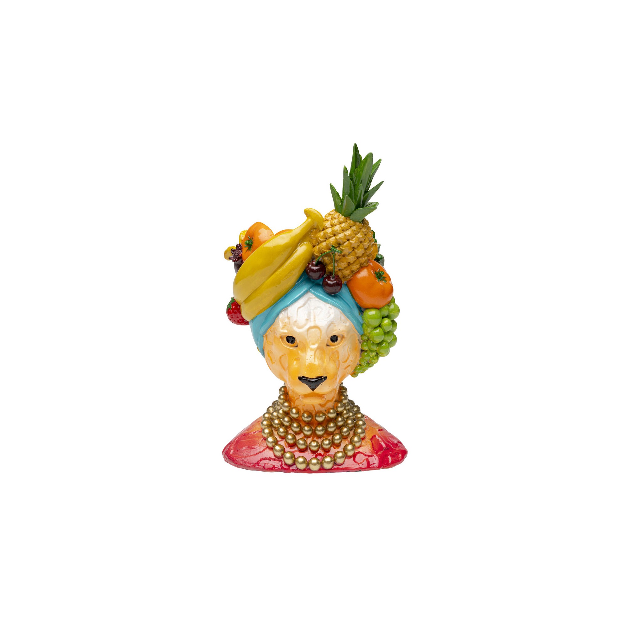Vase Animal Fruits Head 28cm