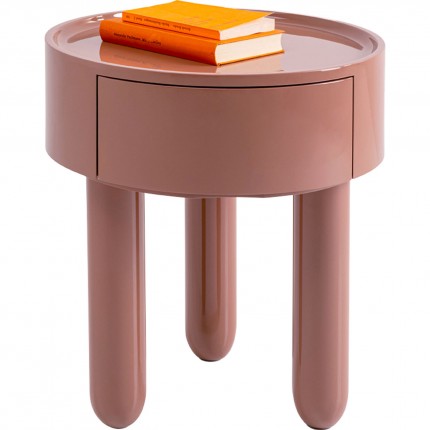 Bijzettafel Lolly Ø45cm mokka Kare Design