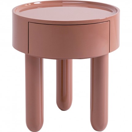 Bijzettafel Lolly Ø45cm mokka Kare Design