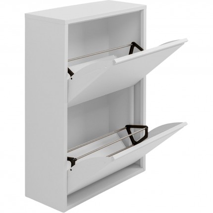 Schoenenkast Caruso Double wit Kare Design