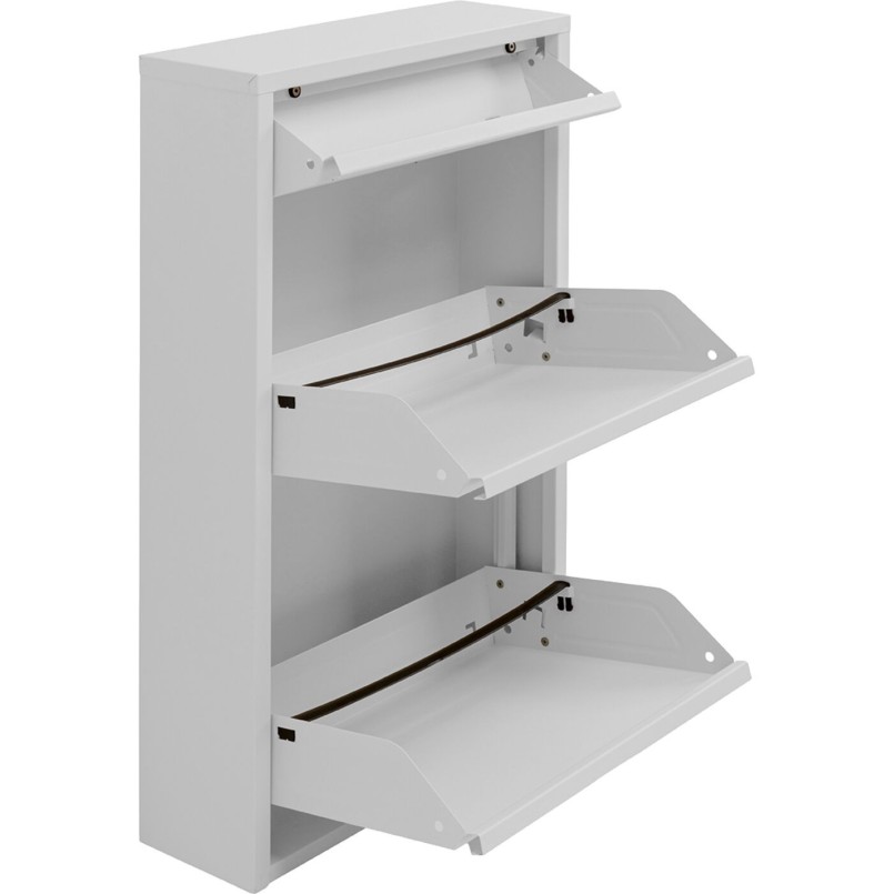 Meuble à chaussures Caruso 2 Plus 1 blanc (MO)