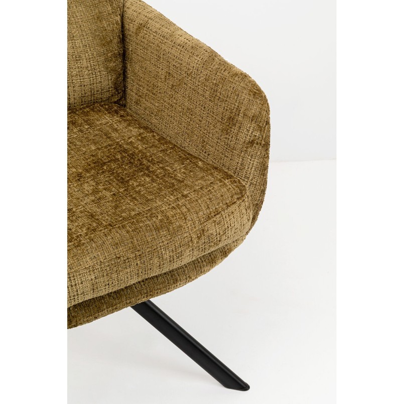 Chaise pivotante Molly kaki