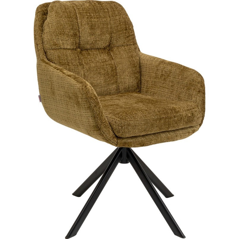 Chaise pivotante Molly kaki