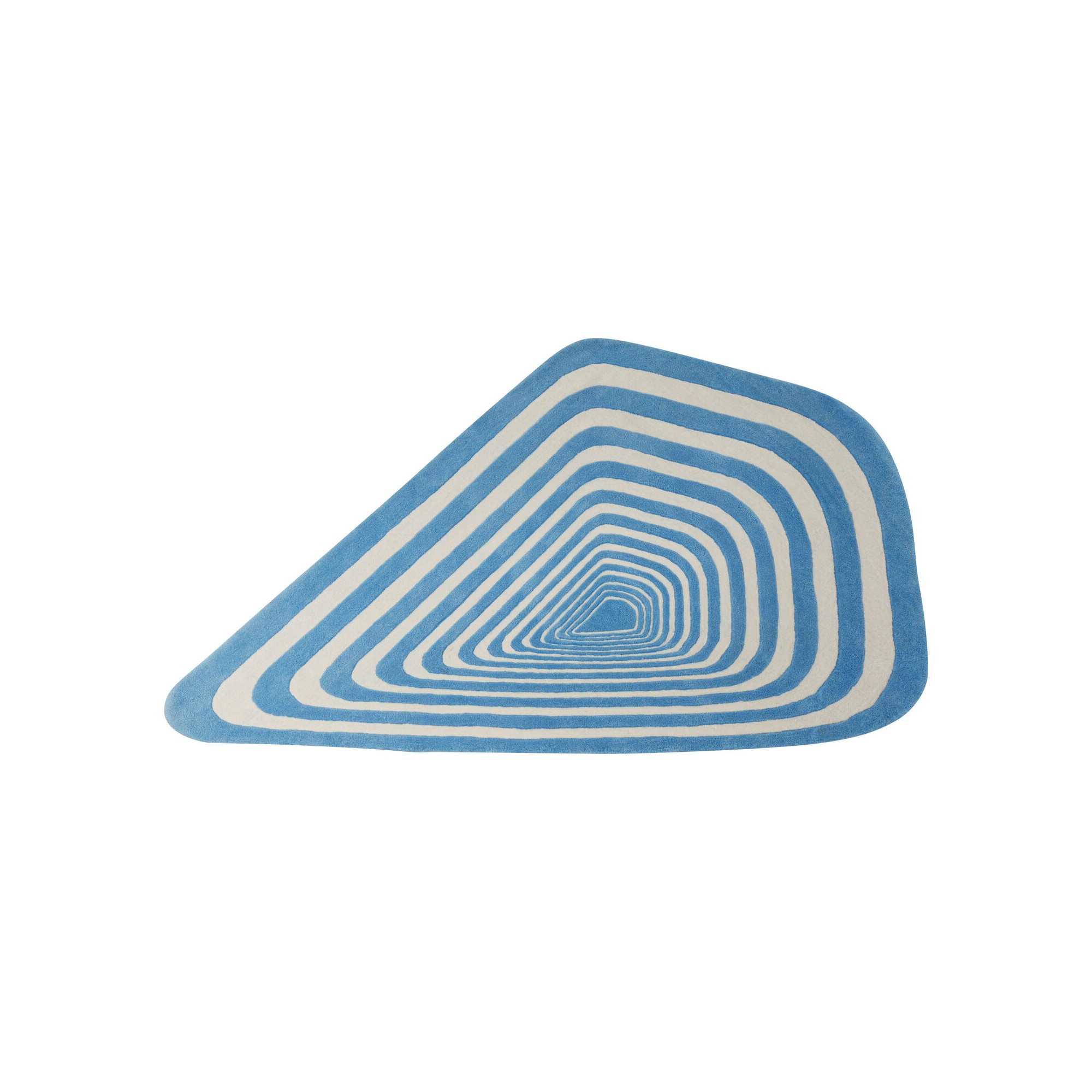 Vloerkleed Electric Diamond blauw Kare Design