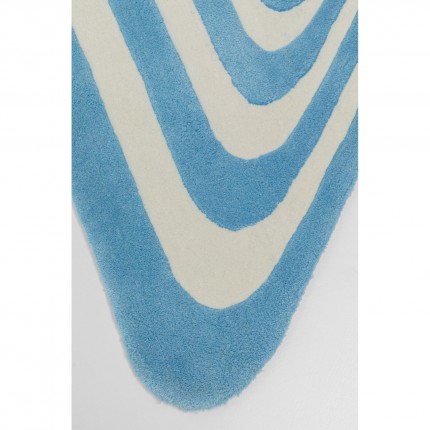 Vloerkleed Electric Diamond blauw Kare Design