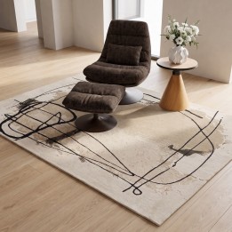 Vloerkleed Dust grijs Kare Design