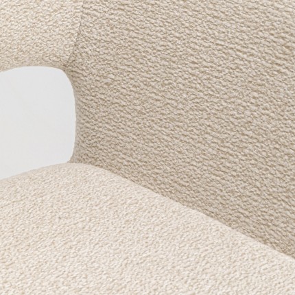 Stoel met armleuningen San Francisco creme Kare Design