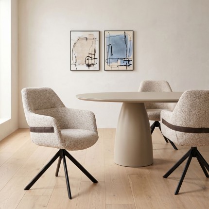 Draaistoel met armleuningen Olivia Kare Design