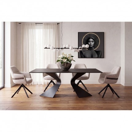 Draaistoel met armleuningen Olivia Kare Design