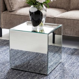 Side Table Luxury 45x45cm silver Kare Design