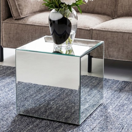 Side Table Luxury 45x45cm silver Kare Design