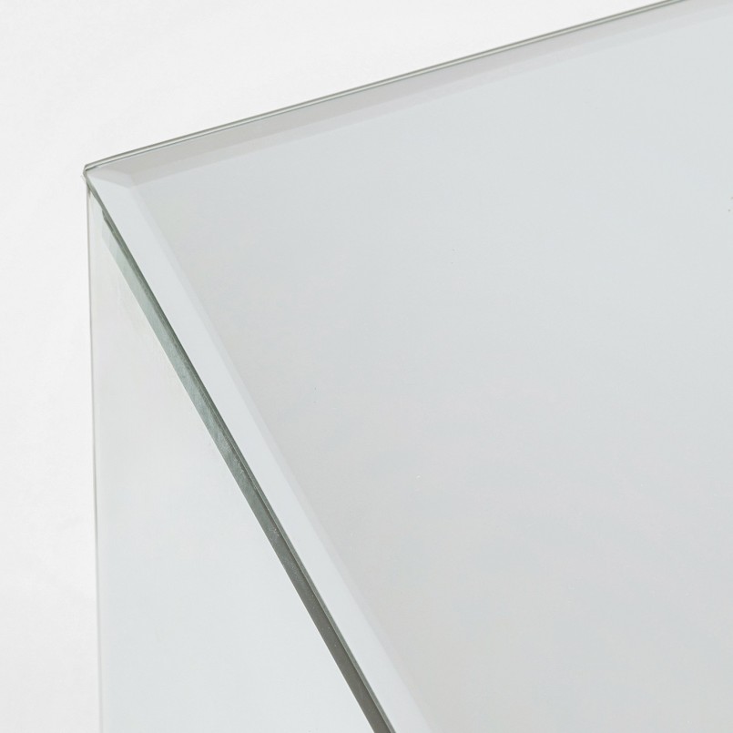 Bijzettafel Luxury 45x45cm zilver Kare Design