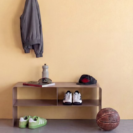 TV board Lounge 90x37cm taupe Kare Design