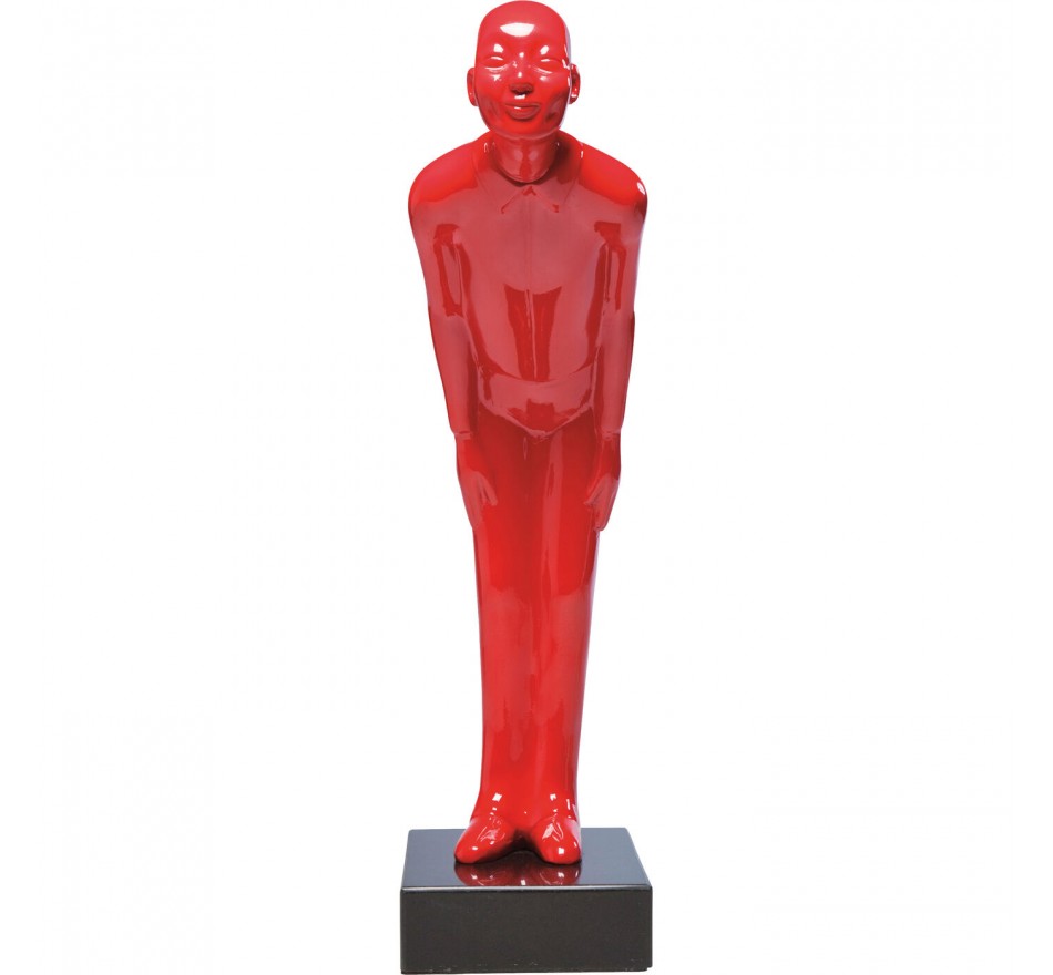 Woonaccessoires Welcome Guest 46cm rood Kare Design