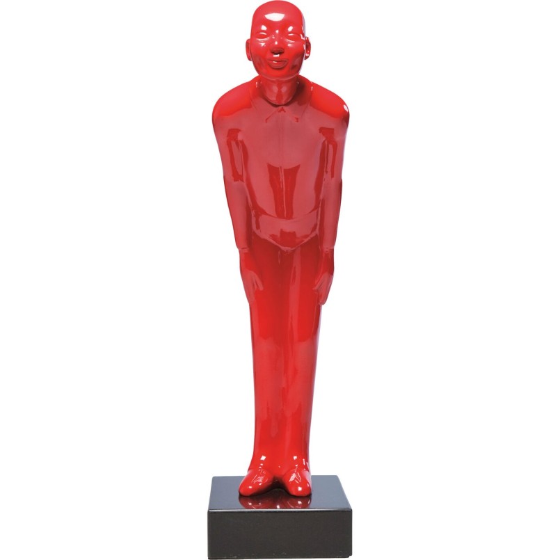 Woonaccessoires Welcome Guest 46cm rood Kare Design