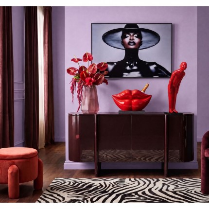 Woonaccessoires Welcome Guest 46cm rood Kare Design