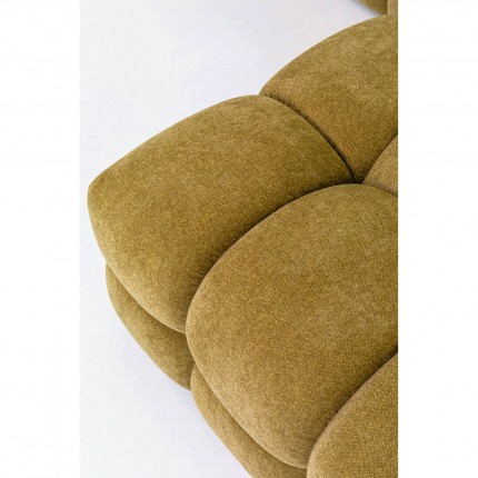Hoekbank Salamanca goudbruin links Kare Design