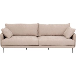 Scandinavische 3-zits bank in crème - Edna - Kare Design