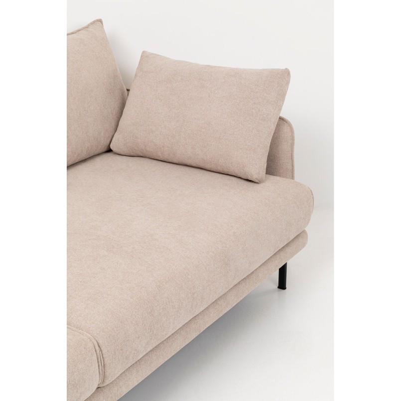 Scandinavische 3-zits bank in crème - Edna - Kare Design