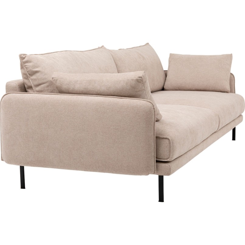 Scandinavische 3-zits bank in crème - Edna - Kare Design