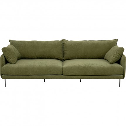 Sofa Edna 3-Zits groen Kare Design