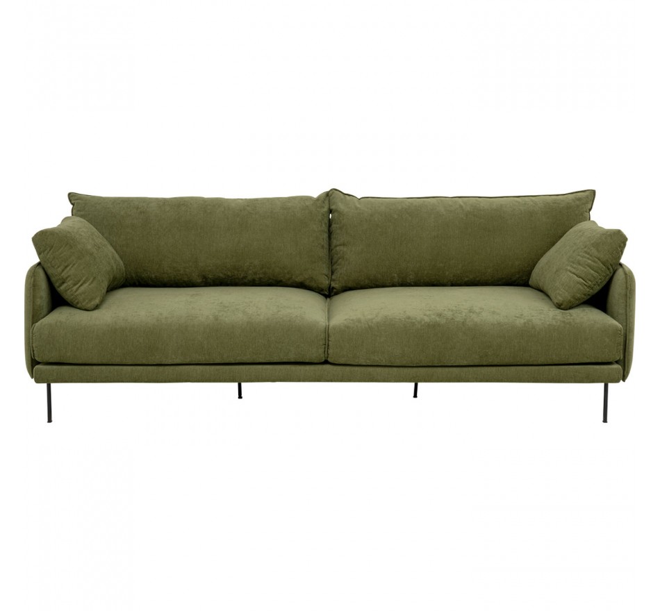 Sofa Edna 3-Zits groen Kare Design