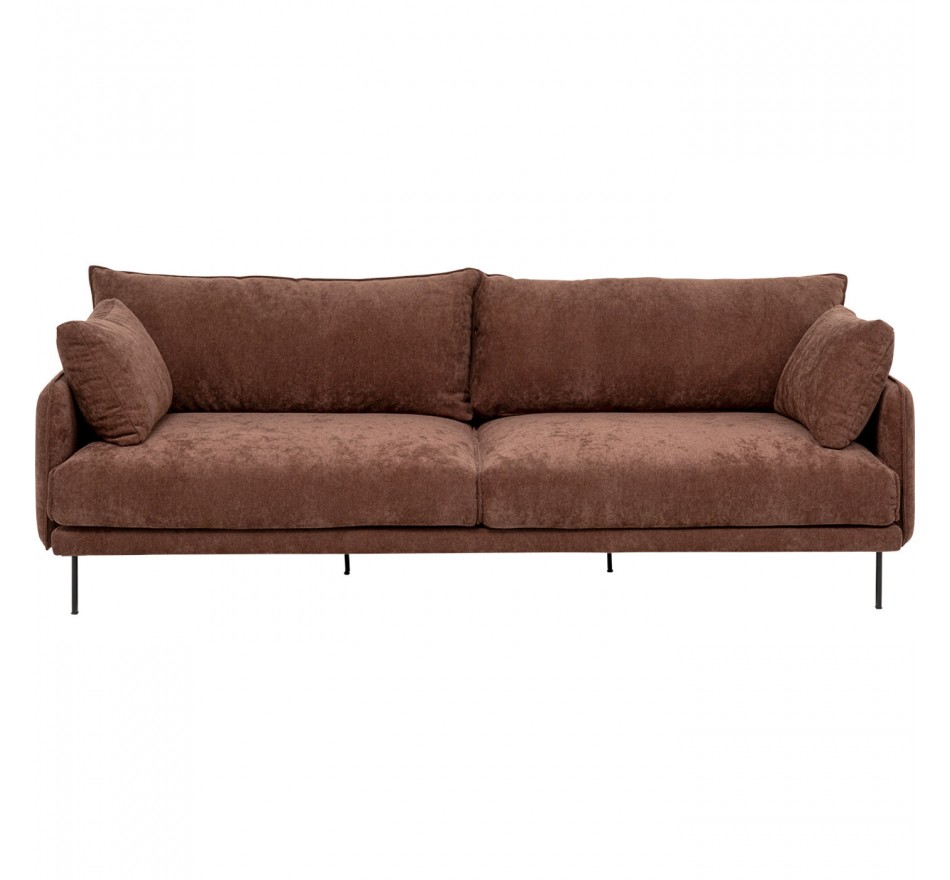 Sofa Edna 3-Zits espresso Kare Design