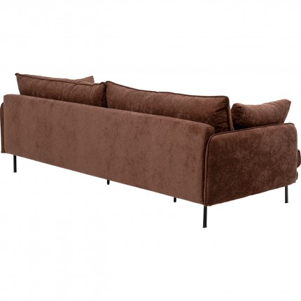 Sofa Edna 3-Zits espresso Kare Design