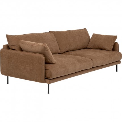 Sofa Edna 3-Seater mocha Kare Design