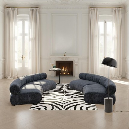 Vloerlamp Loungy 160cm zwart Kare Design