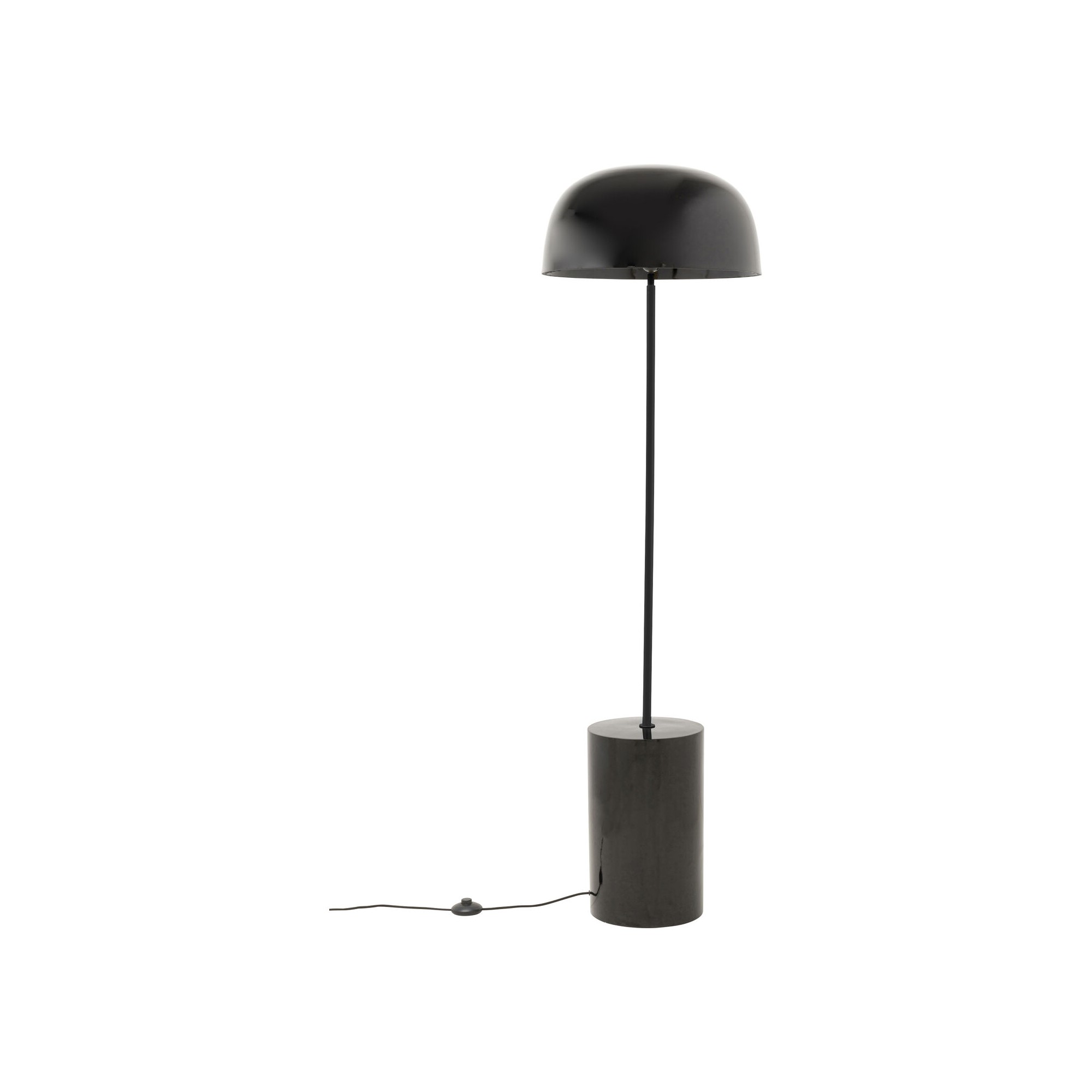 Vloerlamp Loungy 160cm zwart Kare Design