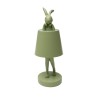 Table Lamp Animal rabbit LED 29cm green matcha Kare Design
