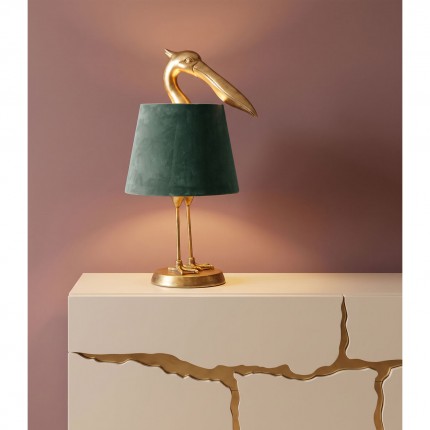 Table Lamp pelican gold Kare Design