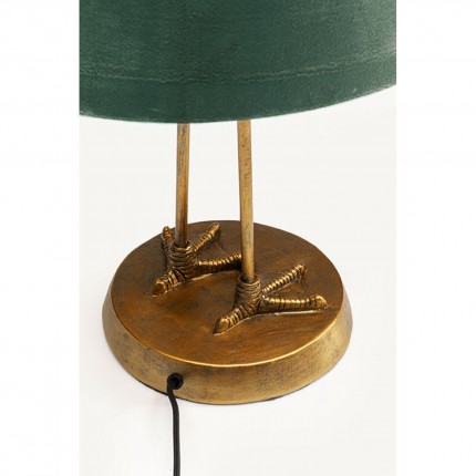 Table Lamp pelican gold Kare Design