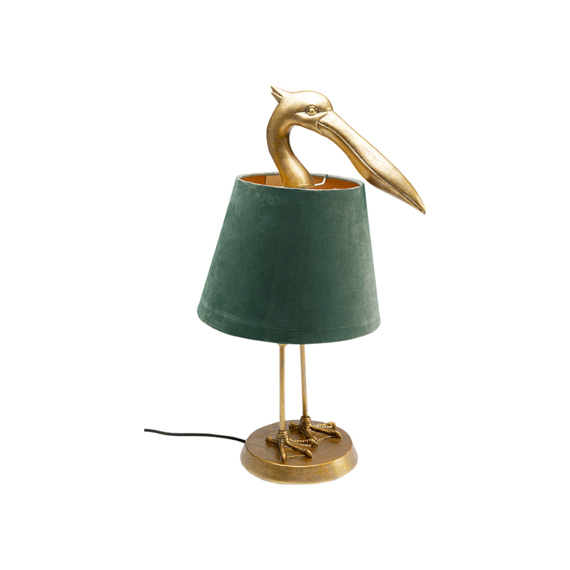 Tafellamp pelikaan goud Kare Design
