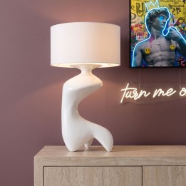 Table Lamp Erosia 68cm white Kare Design