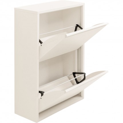 Schoenenkast Caruso Double creme Kare Design
