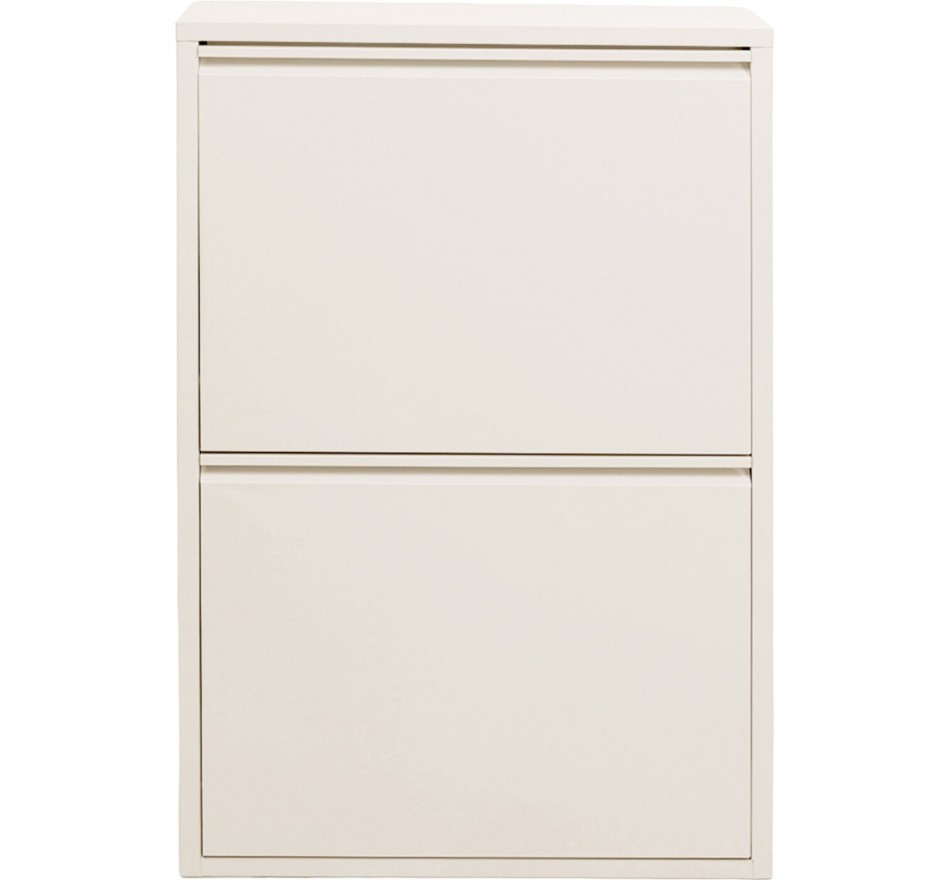 Schoenenkast Caruso Double creme Kare Design