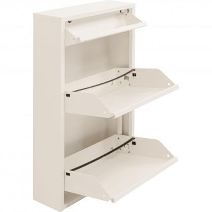 Shoe Container Caruso cream 2+1 drawers Kare Design