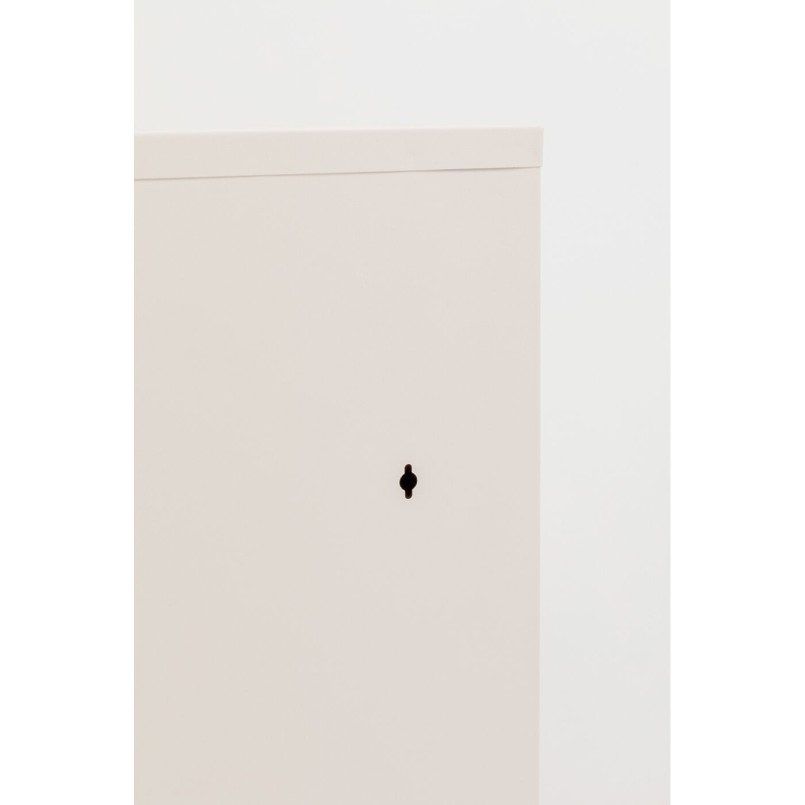 Schoenenkast Caruso creme 2+1 laden Kare Design