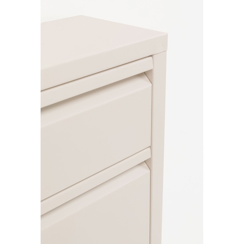 Schoenenkast Caruso creme 2+1 laden Kare Design