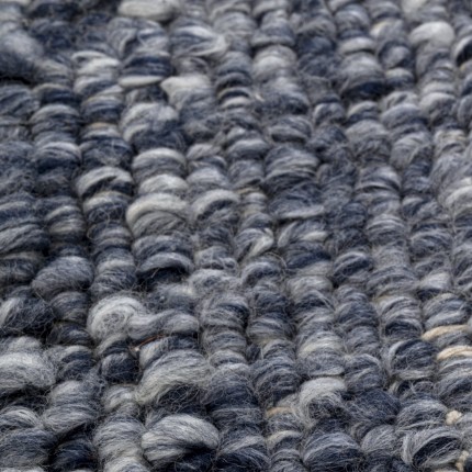 Vloerkleed Boucara Ø250cm blauw Kare Design