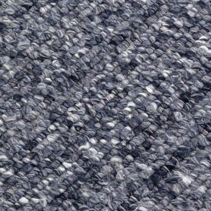 Vloerkleed Boucara Ø250cm blauw Kare Design