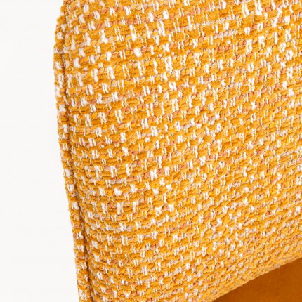 Draaistoel met armleuningen Helli oker Kare Design