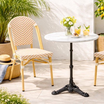 Tuinstoel Montmartre beige Kare Design