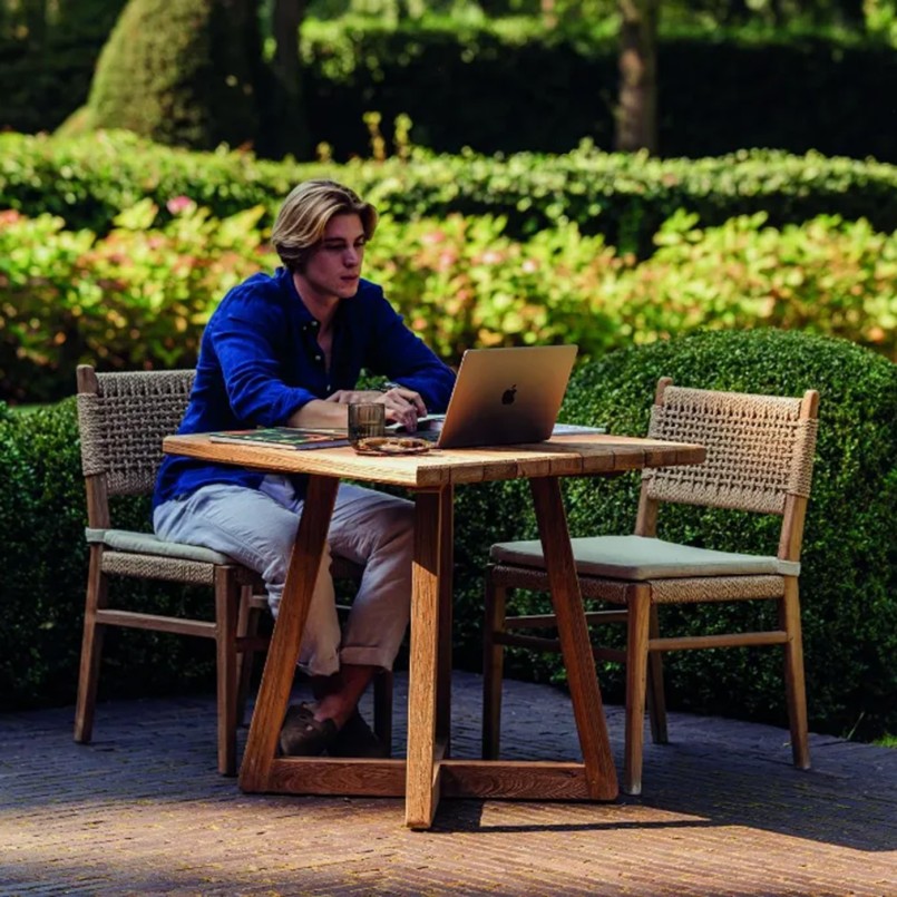 Outdoor Table Ella square 80x80cm Gescova