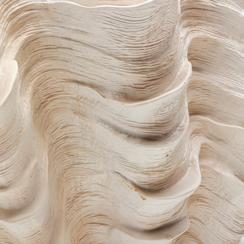 White shell vase - Concha - Kare Design
